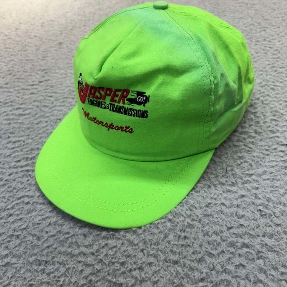 VTG Jasper Engines Mechanic Hat Men Baseball Cap One Size Stitch Designers - Picture 2 of 8